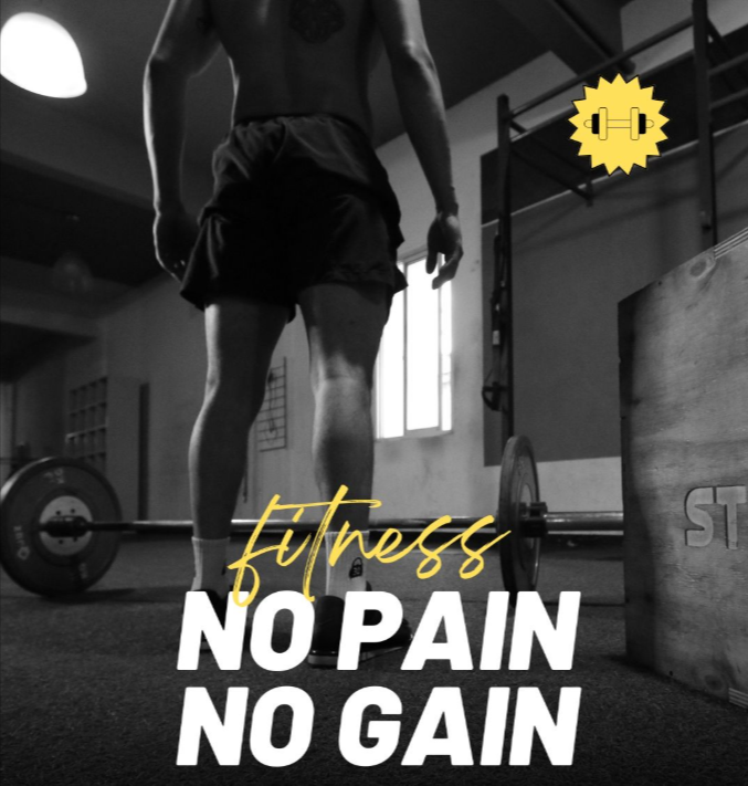 No pain, no gain“ ist nicht nur ein Spruch